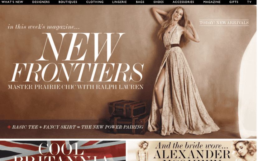 Thiết kế website bán hàng thời trang phong cách